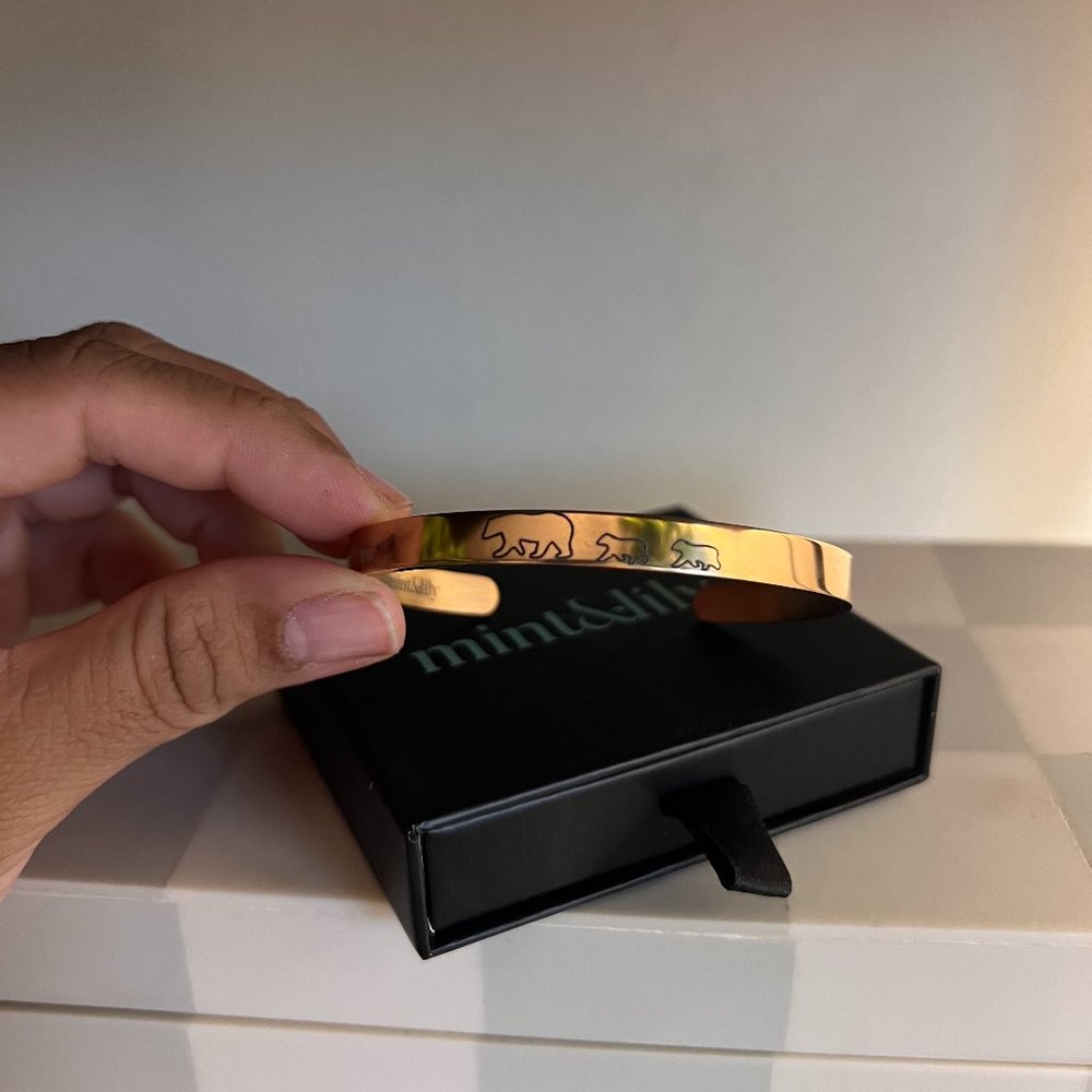 MAMA BEAR CUFF BRACELET